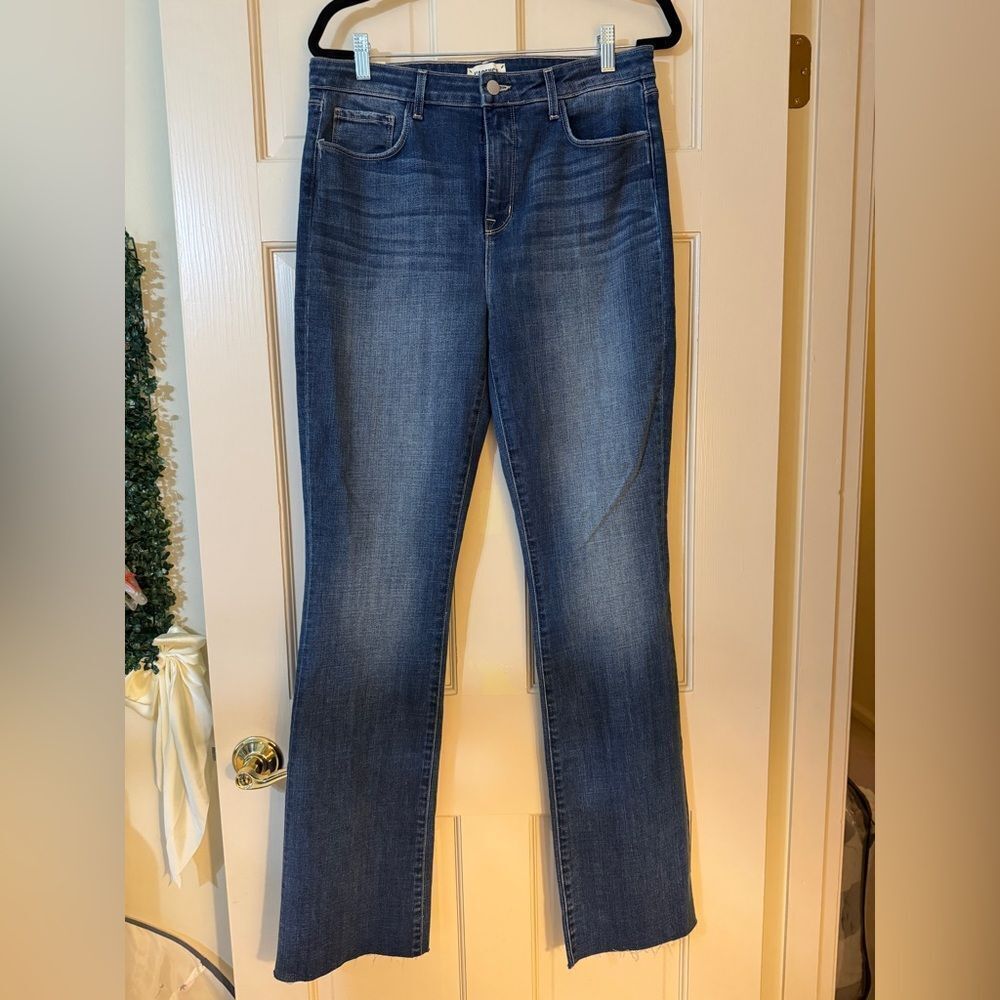 Women’s L’agence High Rise Straight Leg Jeans Sz 32